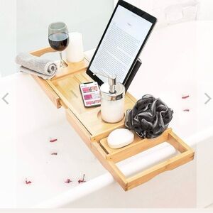 Bamboo Bath Caddy Tray